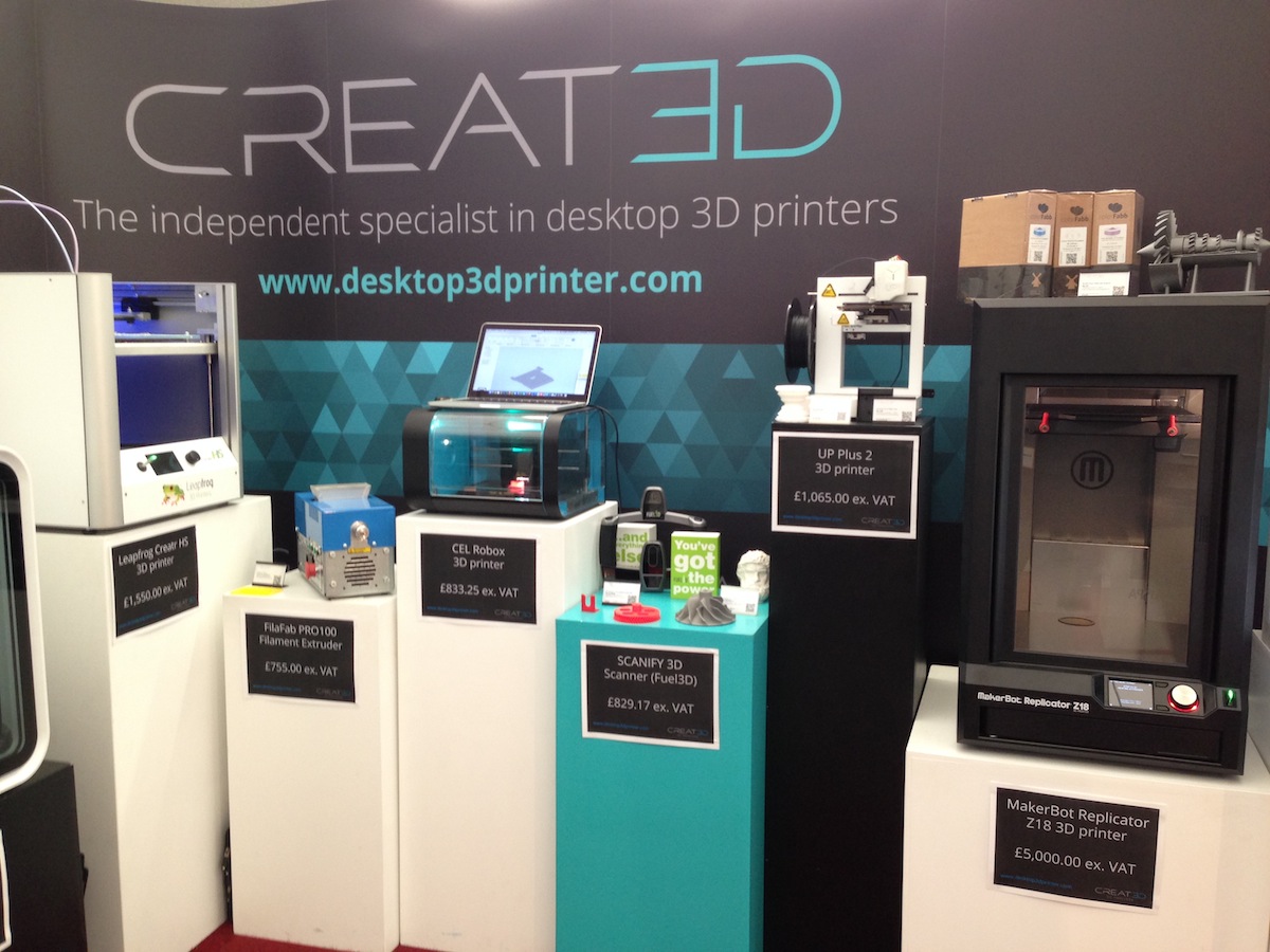 CREAT3D 3D Printers at Southern Manufacturing Show 2015